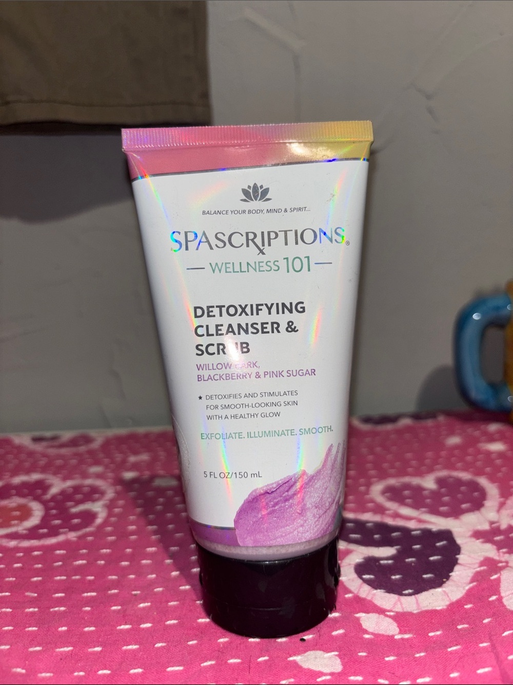 Spascriptions Wellness 101 Detoxifying Cleanser & Scrub —